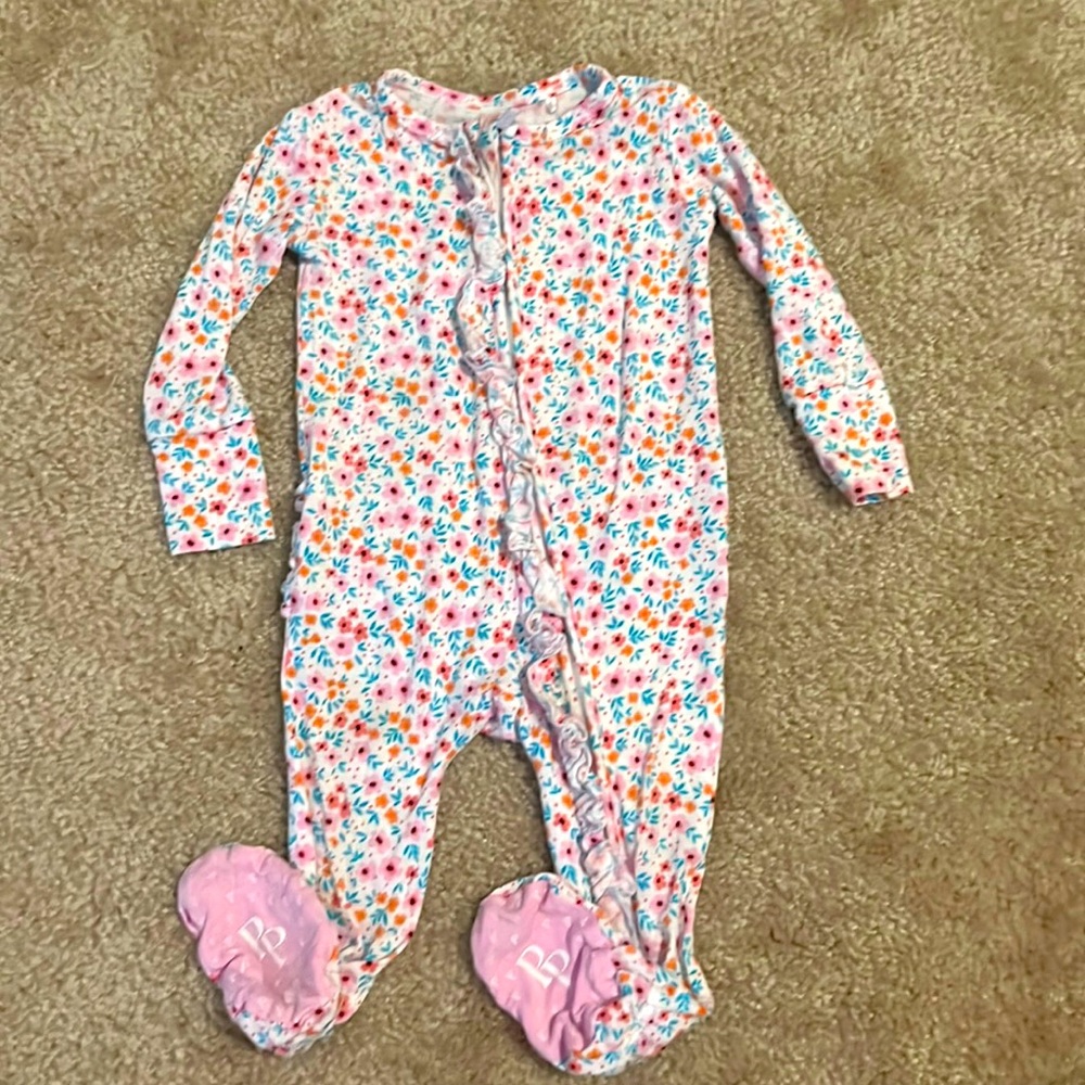 Posh Peanut Ruffle Butt Pajamas